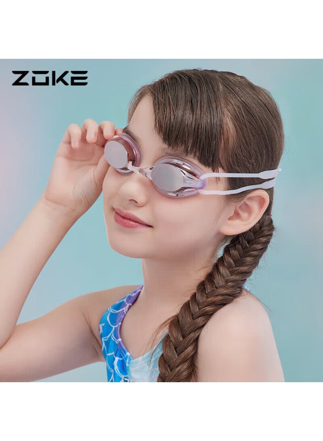 ZOKE نظارات سباحة للأطفال من زوك، عالية الدقة، مضادة للضباب، مقاومة للماء، للأولاد والبنات، نظارات سباحة غير وصفية للتدريب، 622501211-13 - Image 4