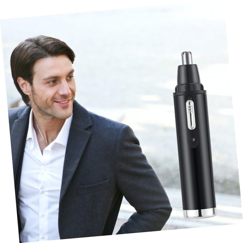 Automatic Nose Hair Trimmer Painless Removal Tool for Men with Non Slip Handle - Image 4