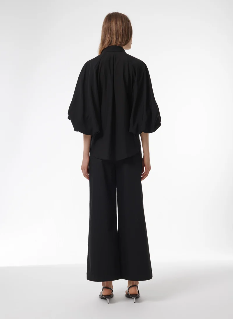 leem Wide Leg Trousers