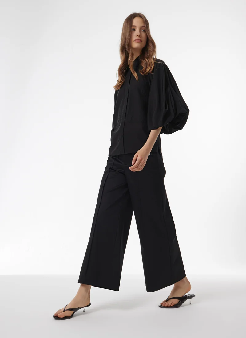 leem Wide Leg Trousers