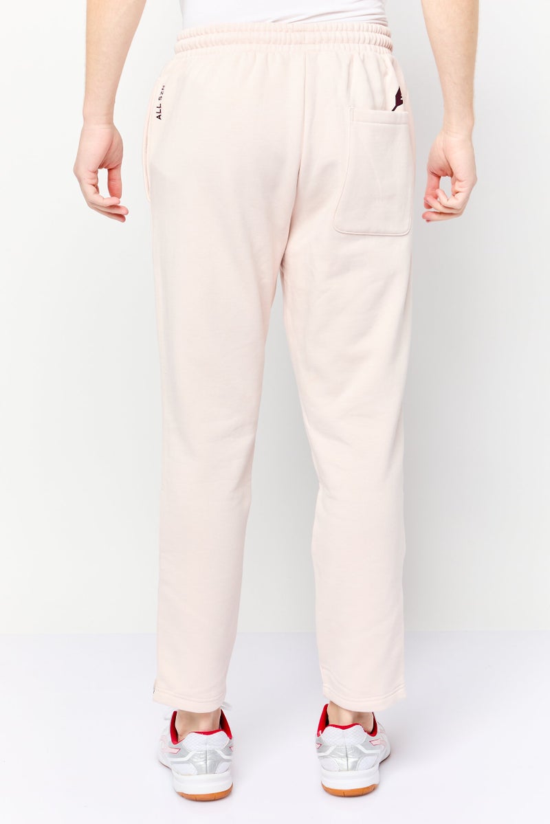 Adidas Men Sportswear Fit Outdoor Sweatpants, Light Pink - Image 4