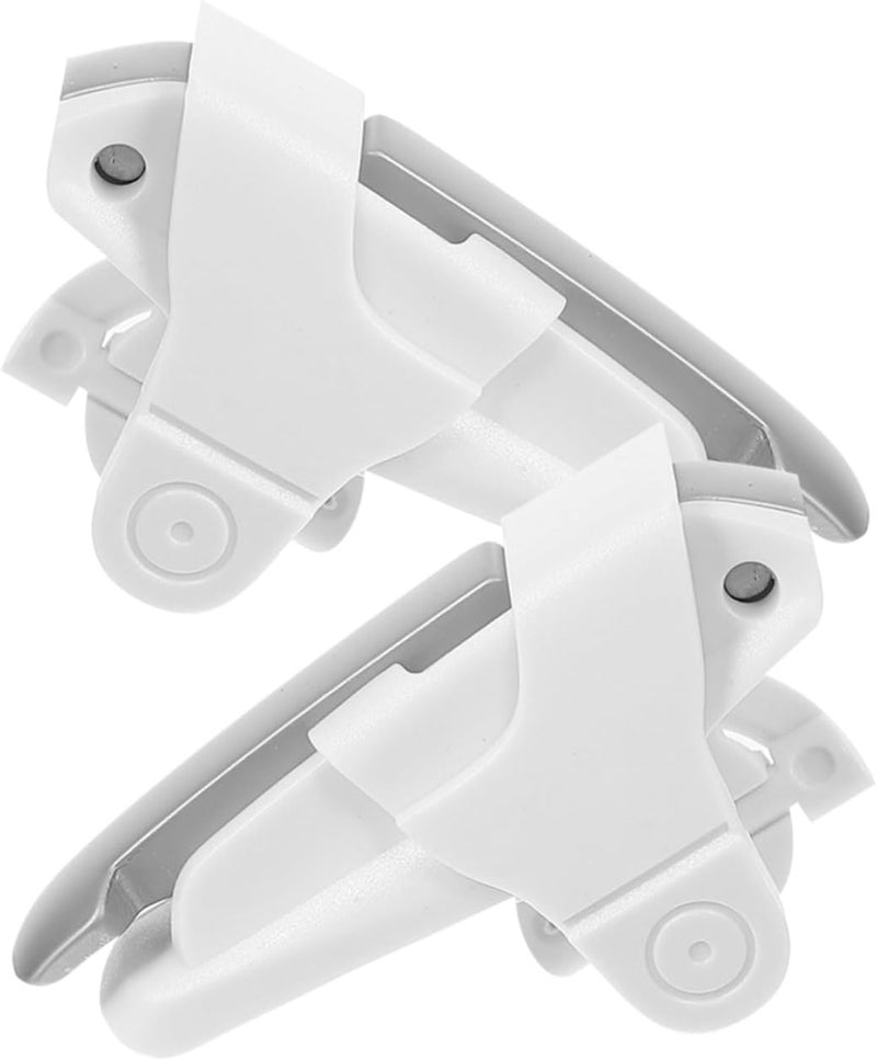 1 Pair Shooting Assistant Key Gaming for Game Guys Mobile Trigger Triggers Thumb Gaming Accessories Mobile Joystick Gaming Trigger Mobile Gaming Controller White Aluminum Alloy - Image 1