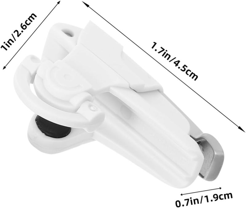 1 Pair Shooting Assistant Key Gaming for Game Guys Mobile Trigger Triggers Thumb Gaming Accessories Mobile Joystick Gaming Trigger Mobile Gaming Controller White Aluminum Alloy - Image 2