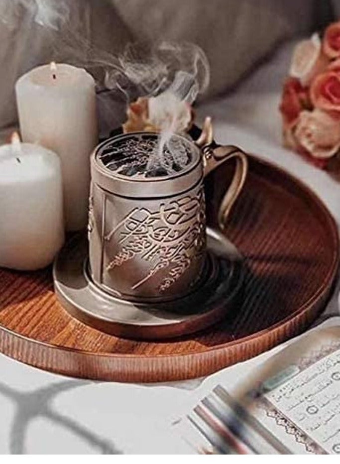 ALSAQER Alsaqer Bakhoor Gissah, Bakhoor Incense Tablets – 200gm Pack of Long-Lasting Arabic Oud Fragrance for Bakhoor Burner,Home, Office, Masjid and Special Occasions – Easy to Use and Perfect for Creating a Calming and Aromatic Atmosphere  - Image 4