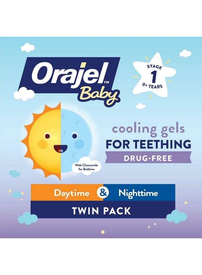 Orajel Orajel Baby Non-Medicated Cooling Gel Day & Night 0.18 Ounce (3 Pack)  - Image 3