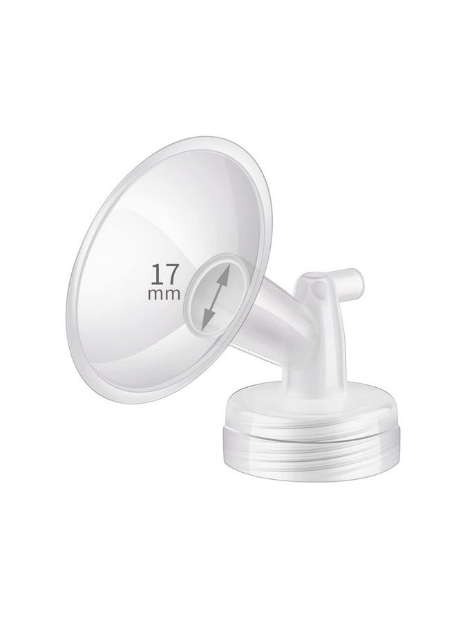 begical - Begical 17mm Flange Compatible with Spectra/Motif Luna/Cimilre/Ameda MYA Breastpumps Replacement to Pump Parts/Flanges/Shields. Compatible with Spectra S1 S2 9 Plus Parts/Accessories - Image 1