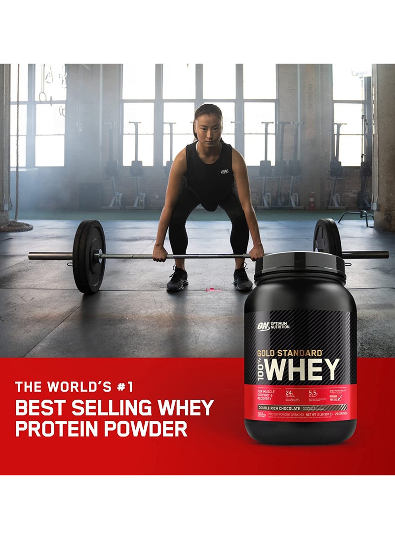 Optimum Nutrition Gold Standard 100% Whey Extreme Milk Chocolate 2Lb-28 Servings - Image 4