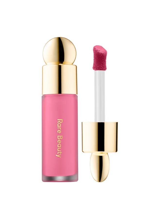Rare Beauty by Selena Gomez Soft Pinch Liquid Blush – Happy (Dewy Cool Pink, 7.5ml) | Weightless, Long-Lasting & Buildable Liquid Blush for a Radiant Glow - Image 1