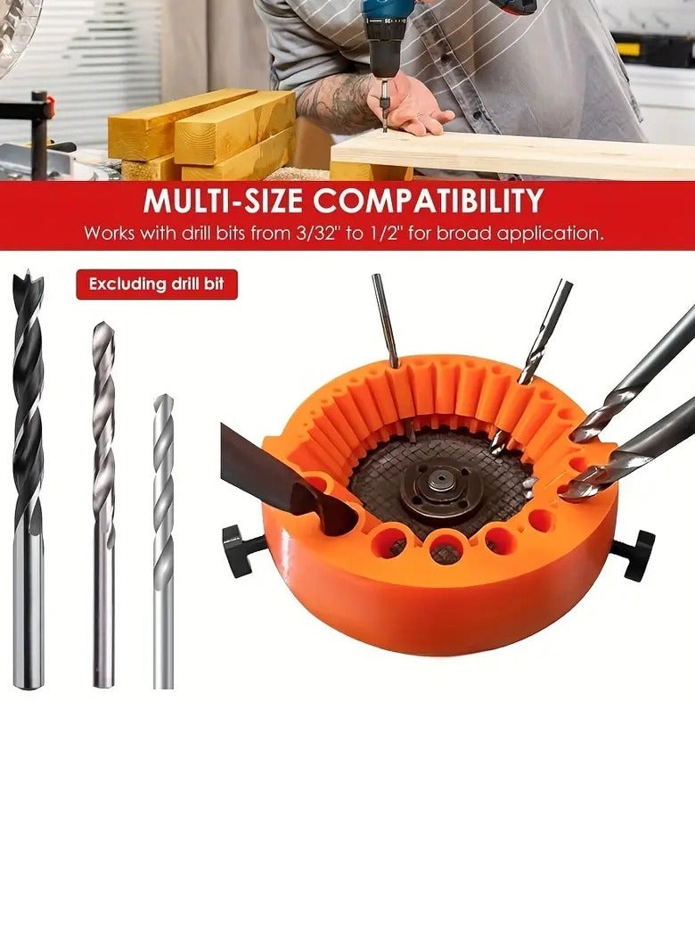 Multi-purpose drill bit sharpener, angle grinder modified drill sharpener, multi-specification drill bit grinding and polishing auxiliary tool drill sharpener - Image 5