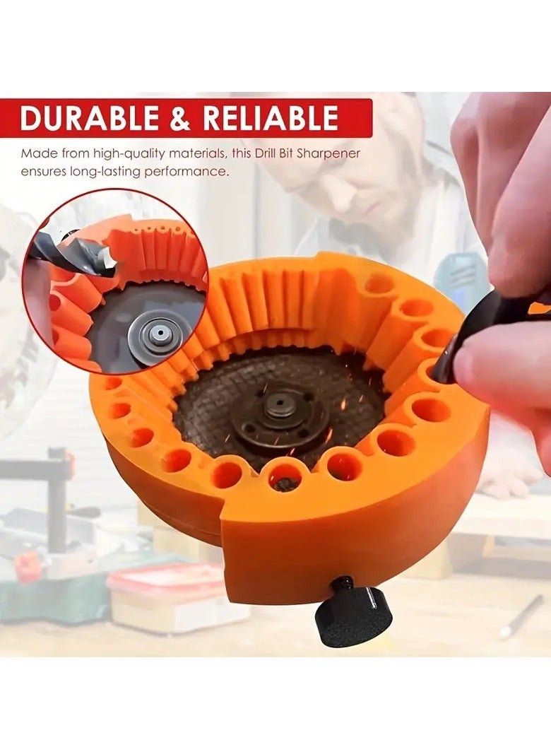 Multi-purpose drill bit sharpener, angle grinder modified drill sharpener, multi-specification drill bit grinding and polishing auxiliary tool drill sharpener - Image 4