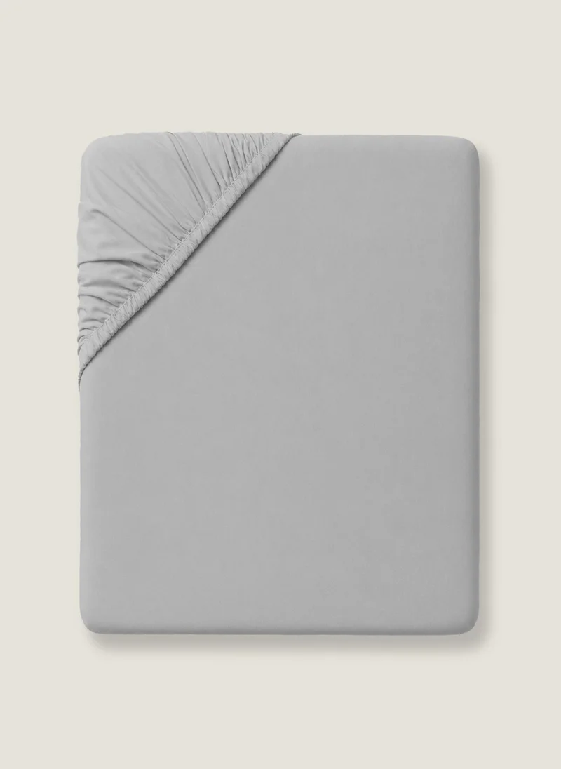 Dwell 500 Thread Count 100% Egyptian Cotton Sateen Fitted Sheet