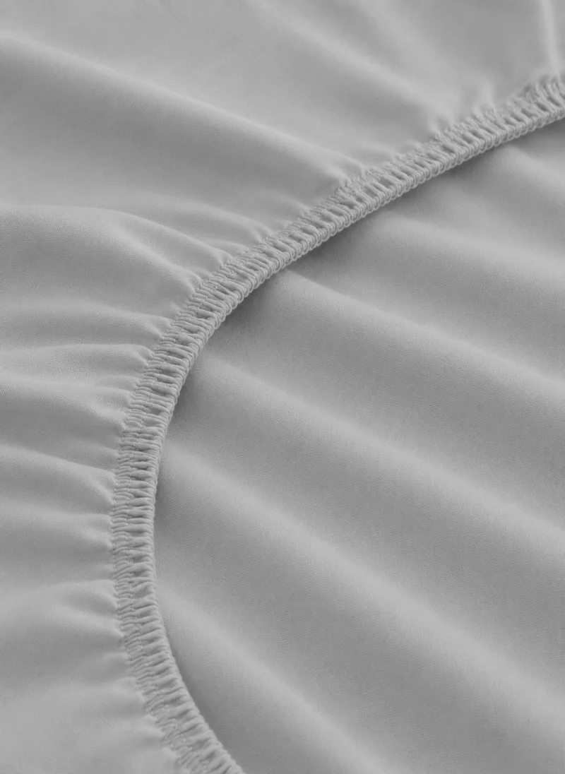 Dwell 500 Thread Count 100% Egyptian Cotton Sateen Fitted Sheet