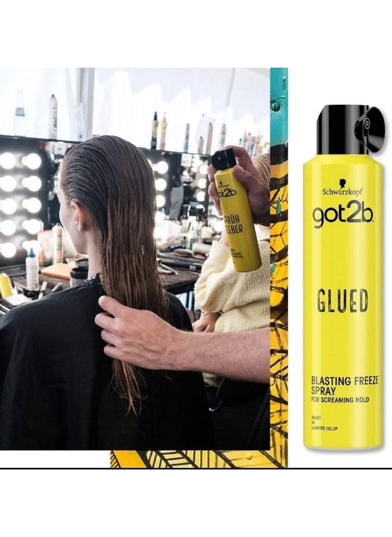 Got2b - Glued Blasting Freeze Hair Spray 300ml - Image 1