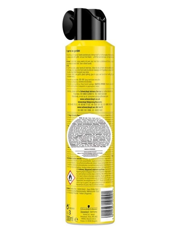 Got2b - Glued Blasting Freeze Hair Spray 300ml - Image 1