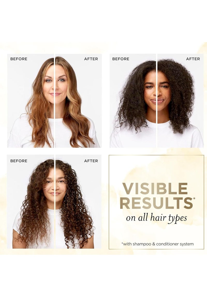 Pantene Pantene Conditioner, with Rice Water, Protects Natural Hair Growth, Volumizing, for Women, Nutrient Infused with Vitamin B5, Pro-V Blends, 30.0 oz - Image 4