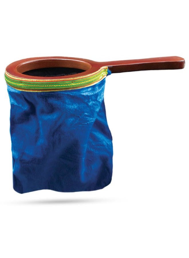 MAGIC MAKERS Magic Zipper Change Bag Magic Trick - Blue Bag - Image 3