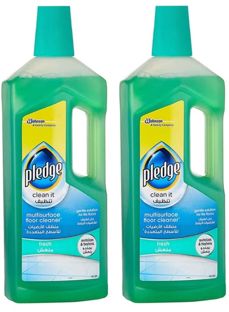 بليدج منظف ​​الأرضيات متعدد الأسطح بليدج فريش - 750 مل قطعتين