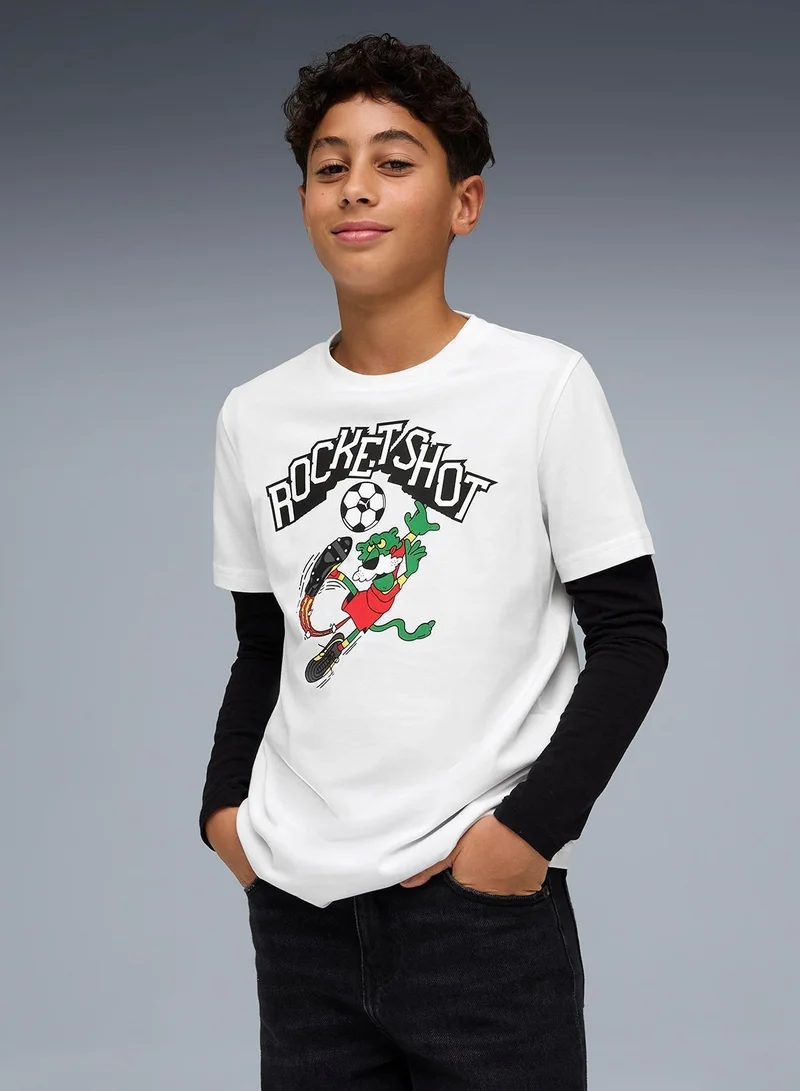 بوما تيشيرت شبابي برسومات فائقة