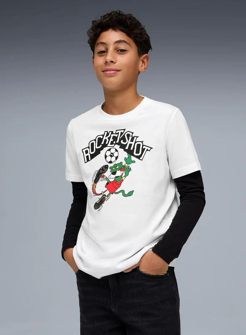 PUMA Youth Super Graphic T-Shirt