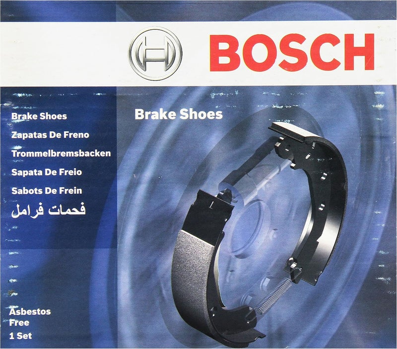 BOSCH Automotive BS956 Blue Drum Brake Shoe Set - Compatible With Select Smart Fortwo; REAR - Image 2