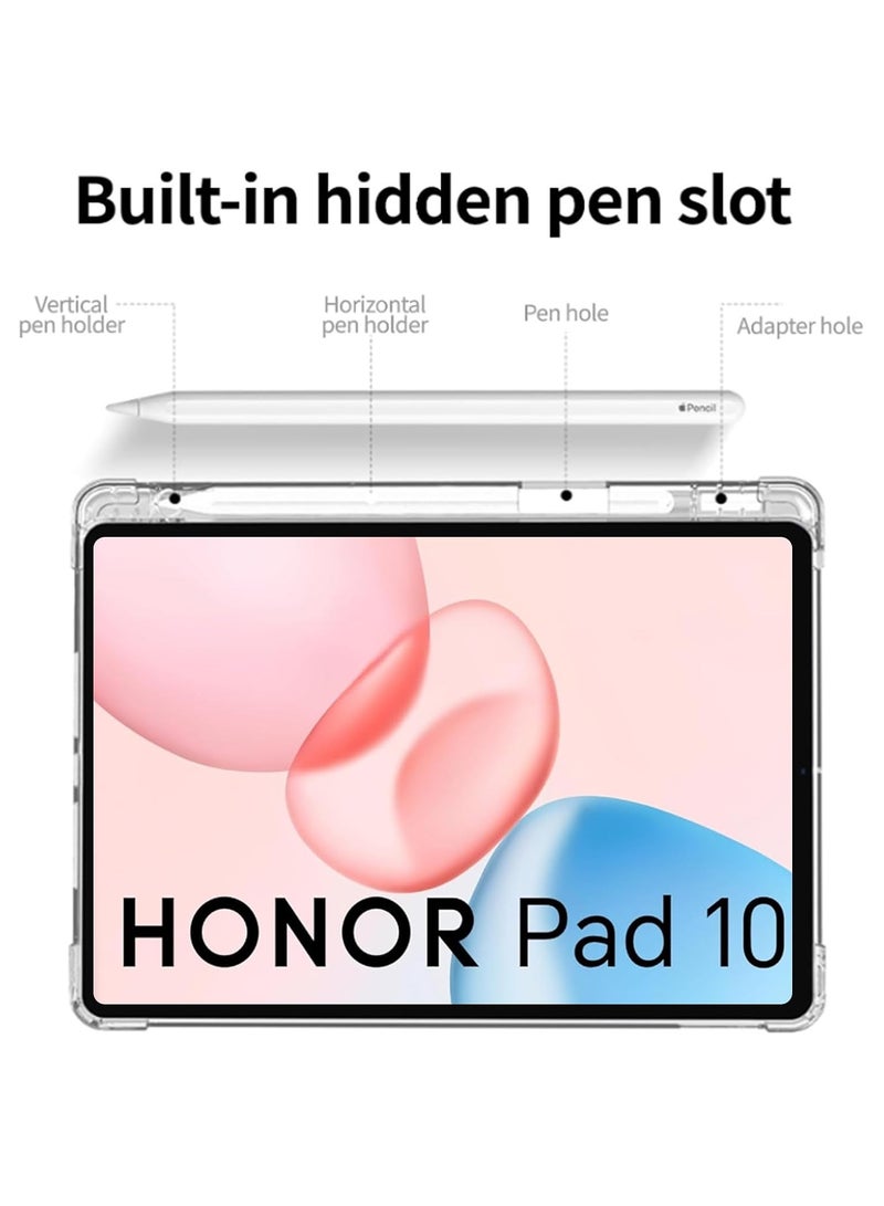 Fankalo Tablet Case for Honor Pad 10 12.1 inch with Pen Holder, Shockproof Back Cover, 6-in-1 Y-Shaped Trifold Stand - Image 2