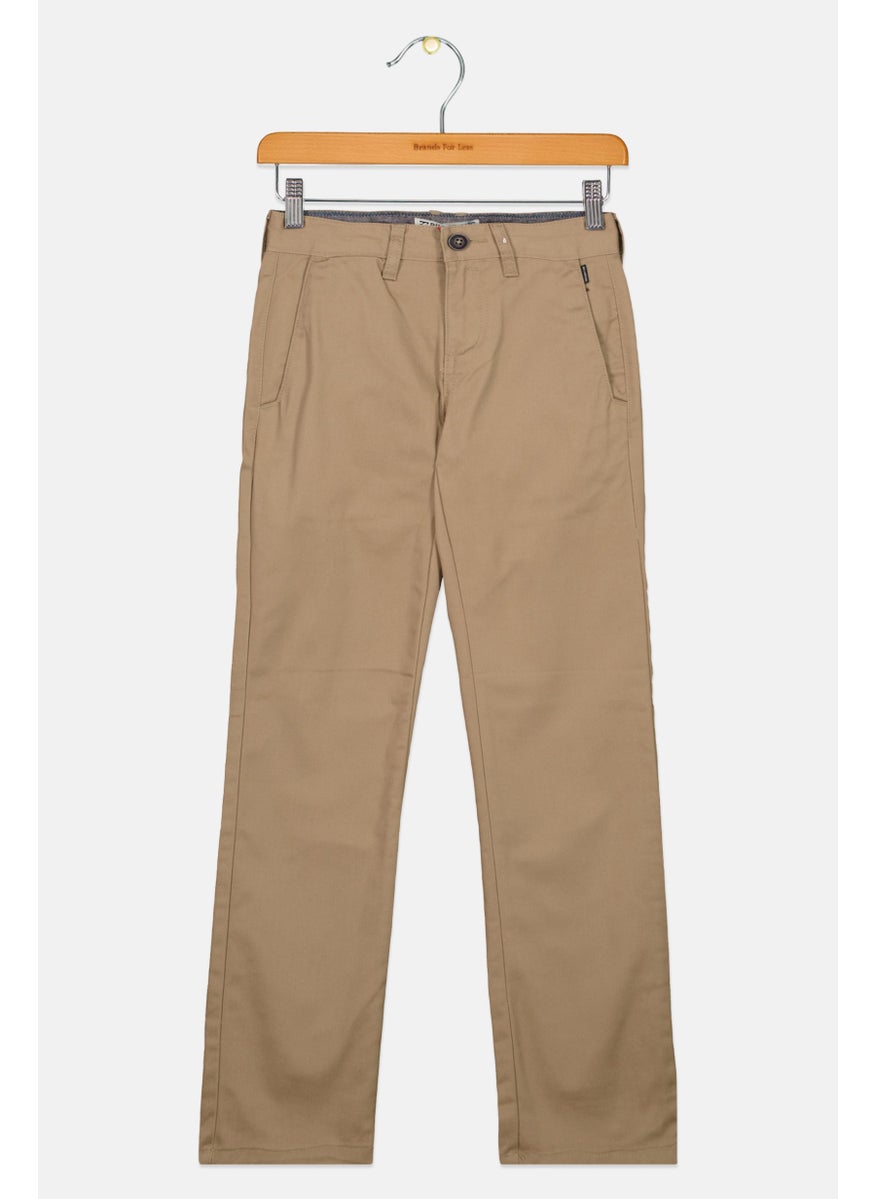 Billabong - Kids Boy Solid Chino Pant, Khaki - Image 1