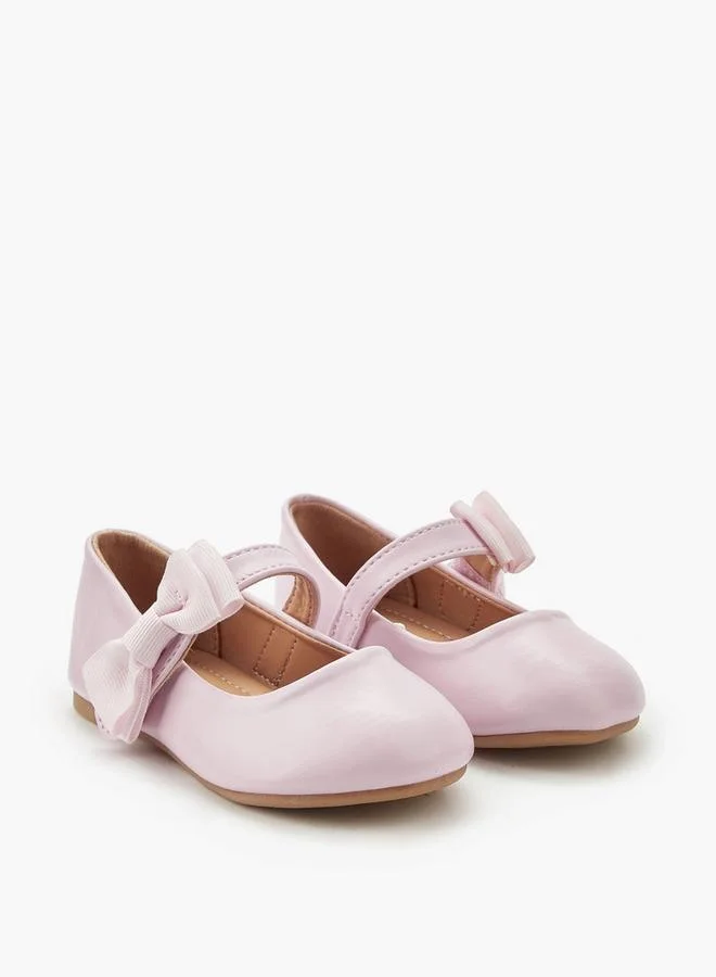 Flora Bella By Shoexpress Flora Bella Girls Bow Detail Ballerina Shoes