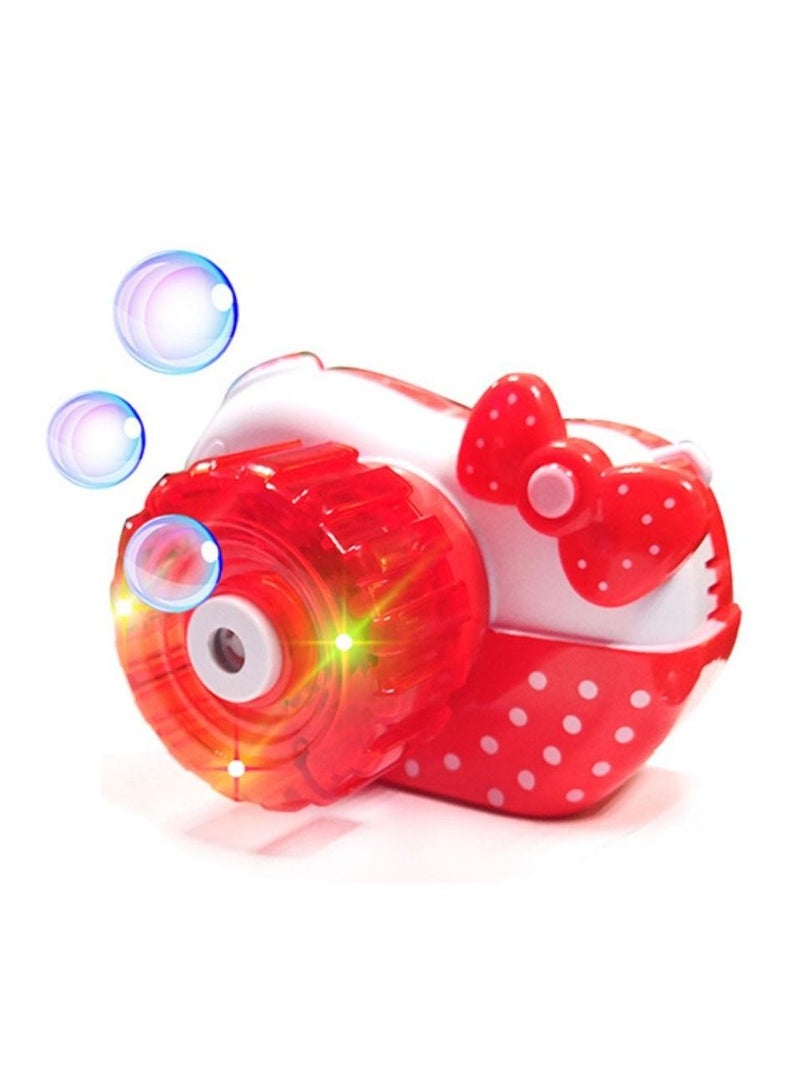Prime Bubble Machine Bubble Maker Camera Toy Battery Operated For Kids - Image 1