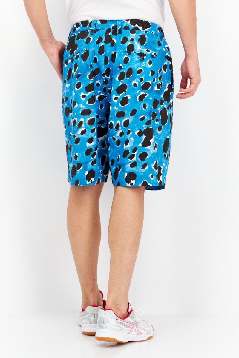 MARNI Men Regular Fit Drawstring Animal Printed Shorts, Multicolor - Image 2