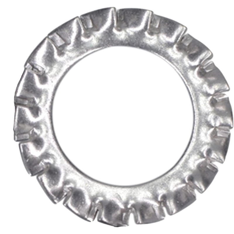 DGZ M6 304 Stainless Steel External Tooth Star Lock Washers（100Pcs） - Image 1