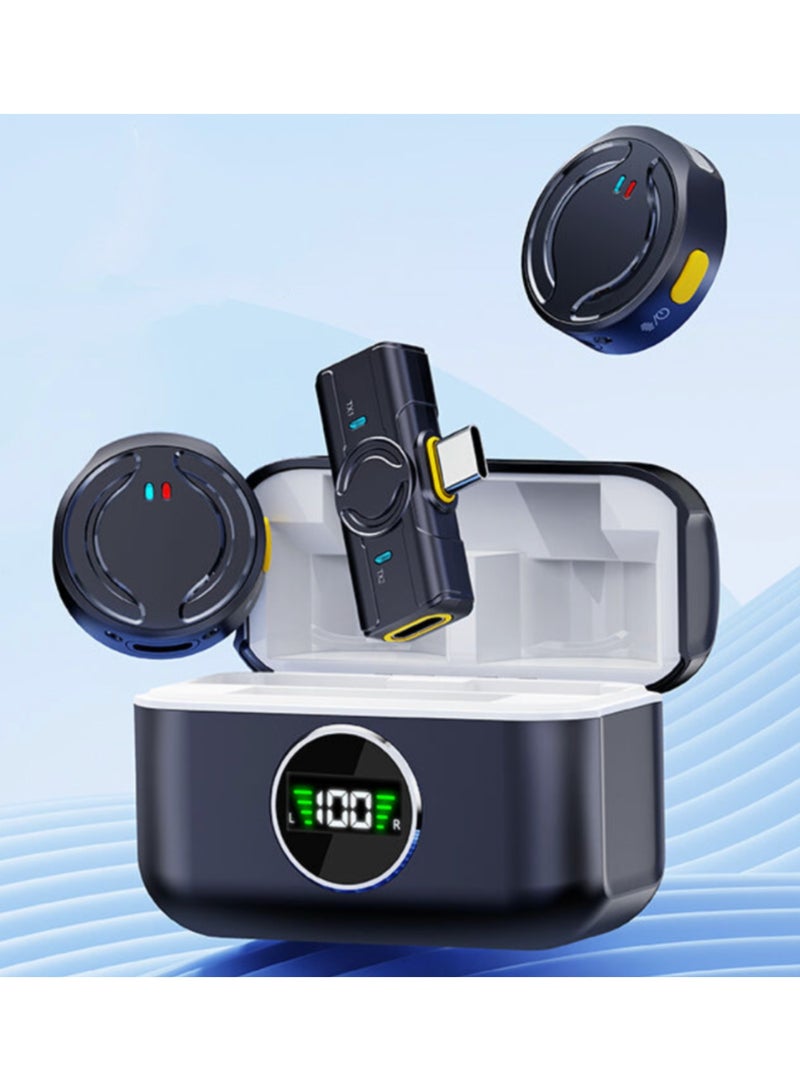 Q81 Wireless Microphone with Charging Case and Type-C Receiver  - Image 1