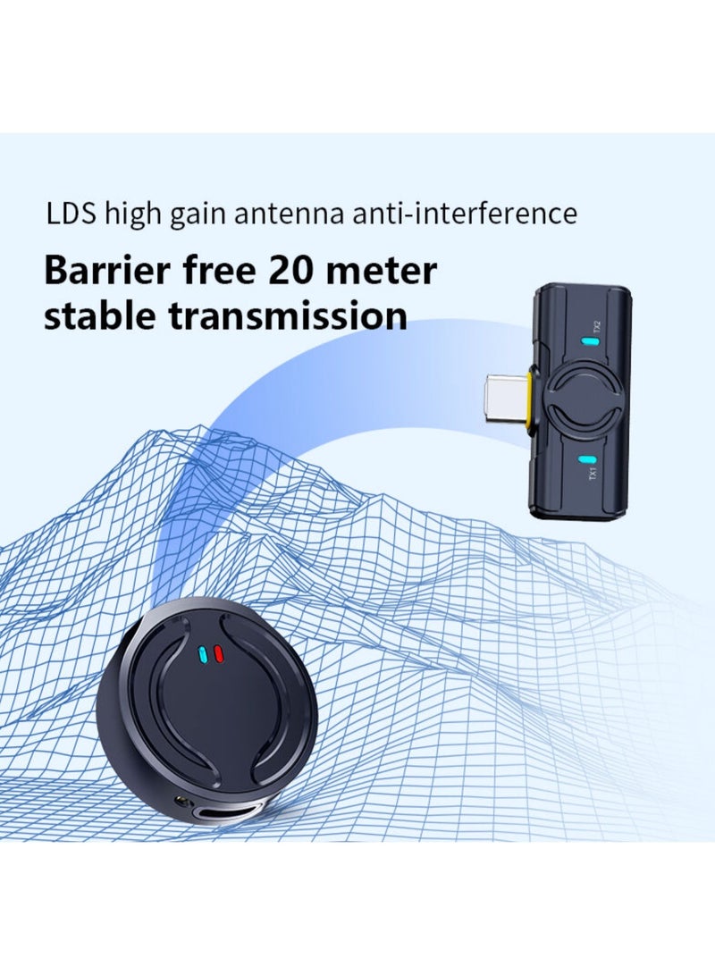 Q81 Wireless Microphone with Charging Case and Type-C Receiver  - Image 3