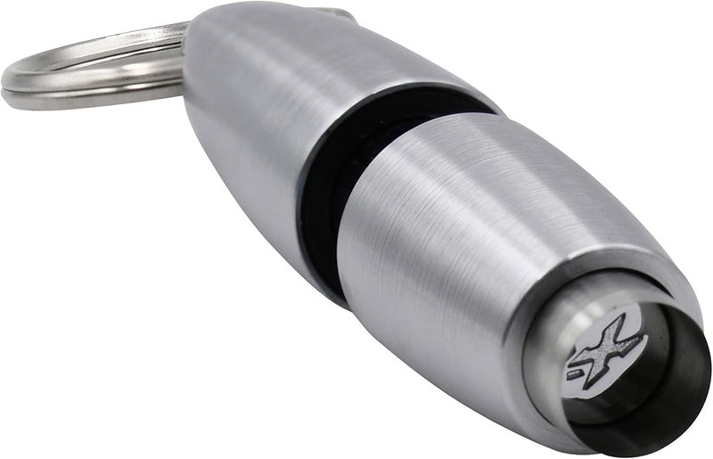 Xikar Pull Out Punch, Razor Sharp 9mm Cigar Punch, Silver - Image 1