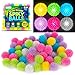 ArtCreativity 144 Pcs of Spiky Balls for Kids Glow in The Dark Spiky Hedge Balls Spike Ball Soft Sensory Balls in Various Vibrant Colors Sensory Fidget Toys Fun Birthday Party Favors - Image 2