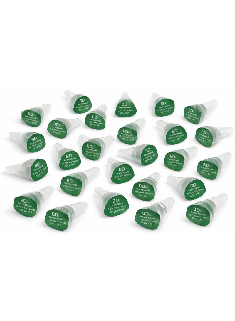 إبر قلم مايكرو فاين بلس 4 مم - إبر قلم أنسولين فائقة القصر لحقن مريحة لمرضى السكري