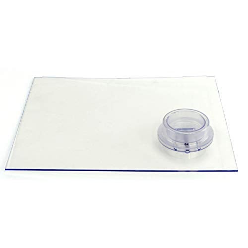 Lippert Components Lippert Replacement RV Screen Door Slider Panel with PushDown Knob Opener No Assembly Easy Installation Made from Durable Plastic 239061 White - Image 3