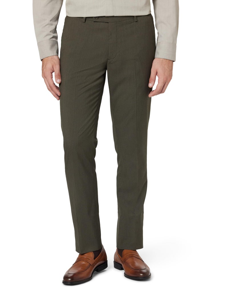 Arrow Men's Solid Polyester Formal Trouser - Image 1