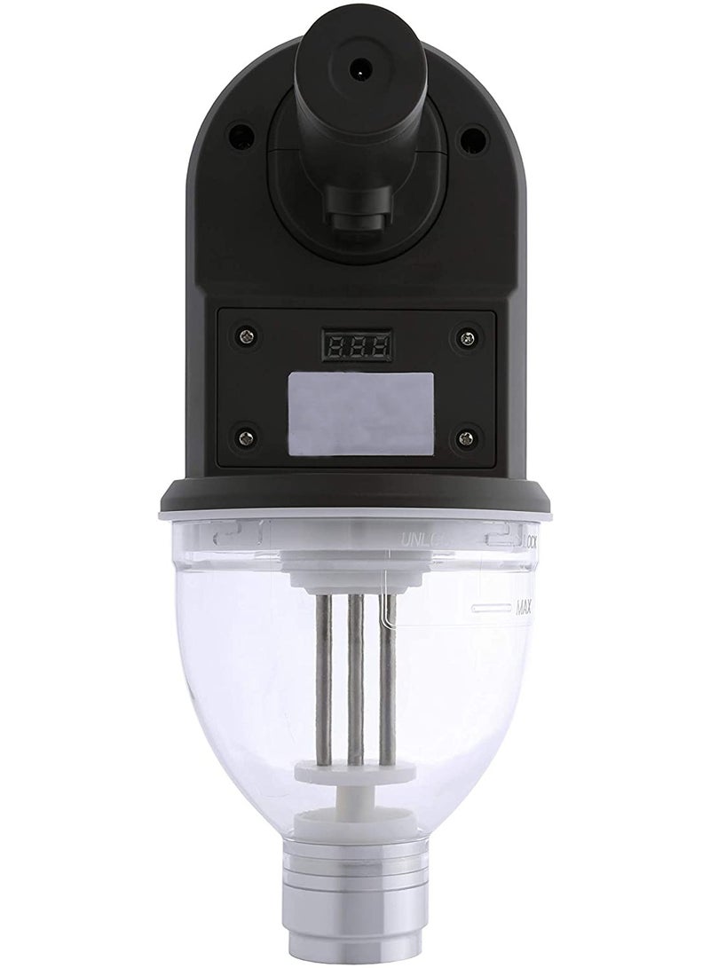 صانعة كرات الزلابية الكهربائية المحمولة الصغيرة - موزع عجين حلوى أوتوماتيكي قابل لإعادة الشحن للزلابية الحلوة والدونات والوجبات الخفيفة - أداة مطبخ محمولة غير لاصقة وسهلة الضغط - Image 3