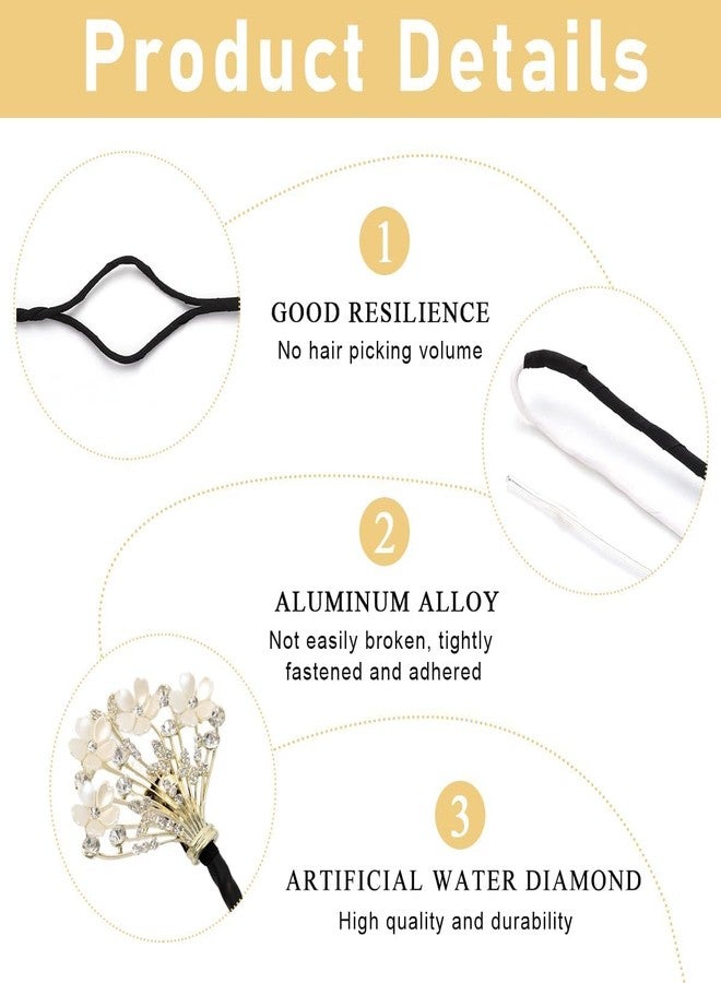 BSITFOW Magic Bun Maker for Women & Girls - Elegant Twist Shaper with Rhinestone Metal Clips - Quick Hair Accessories for Daily, Party, and Wedding Hairstyles - French Hairpin for Daily & Party Styles - Image 5