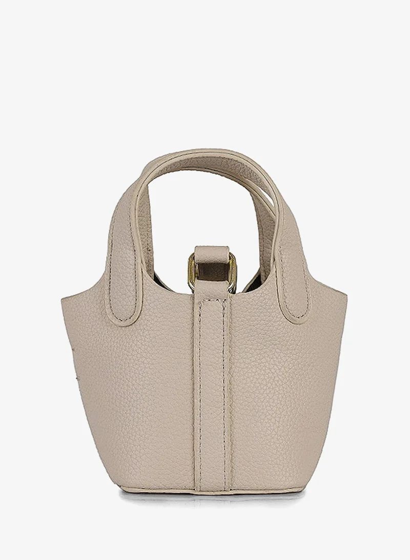 Lion Llama White Bucket Bag for Women | Best Price UAE