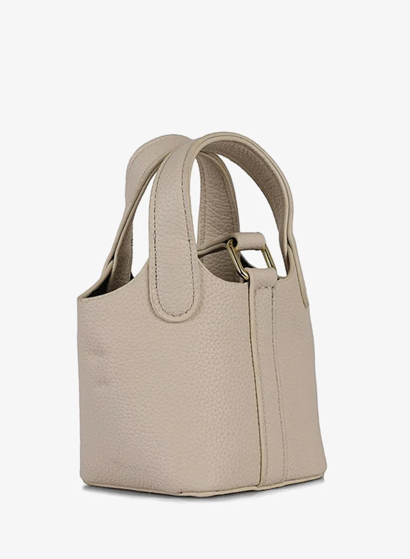Lion Llama White Bucket Bag for Women | Best Price UAE