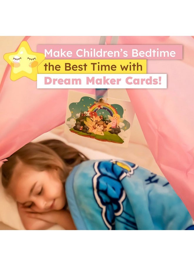 BETTERLINE BETTERLINE Empower Your Child's Dreams with Dream Maker Cards - 28 Dream Cards Total - Goodbye Nightmares & Bad Dreams, Helps with Sleepless Nights, Calm Sleep Tool for Girls and Boys  - Image 2