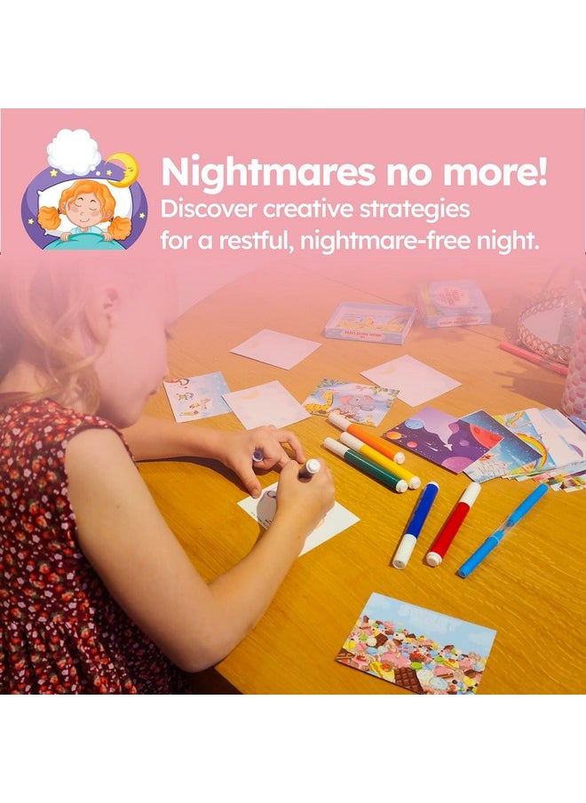 BETTERLINE BETTERLINE Empower Your Child's Dreams with Dream Maker Cards - 28 Dream Cards Total - Goodbye Nightmares & Bad Dreams, Helps with Sleepless Nights, Calm Sleep Tool for Girls and Boys  - Image 5