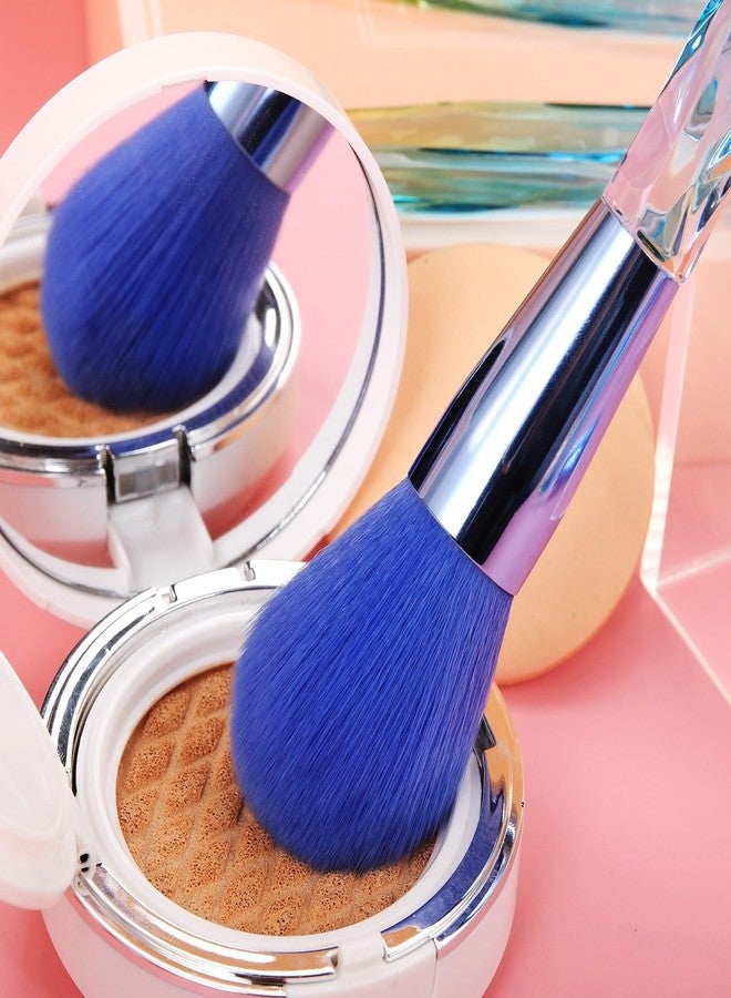 Kingtree Makeup Brushes 10PCS Crystal Handle Makeup Brush Set, Premium Synthetic Cosmetic Brush for Powder Foundation Blush Concealer Blending Eye Shadow Eyeliner Make Up - Image 3