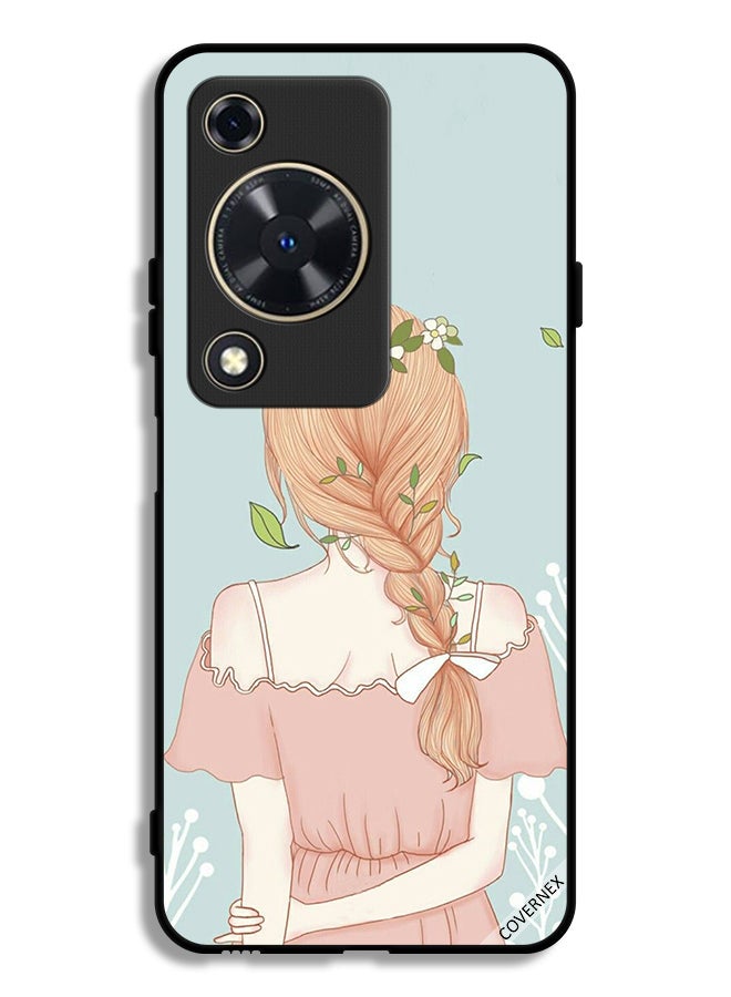 Covernex Huawei Enjoy 70 Protective Case Cover Standing Girl Looking Cute - Image 1