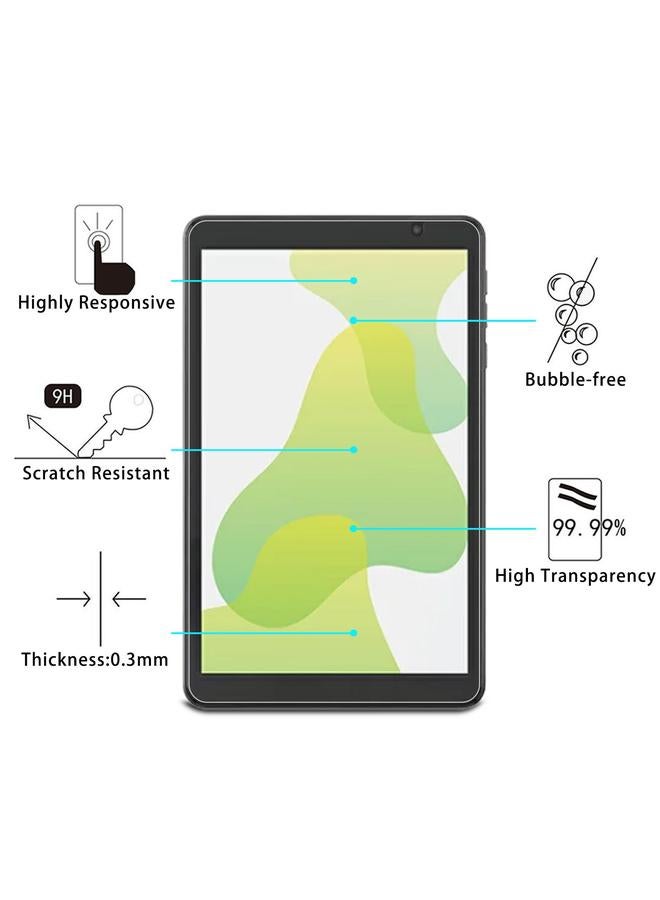 erorex For Luca Ta08E1W63-V1H 8.0 Inch 2Pcs 0.3Mm 9H Explosion-Proof Tempered Tablet Glass Film - Image 3