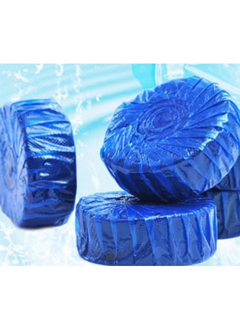 4 effervescent tablets for automatic toilet cleaning that remove stains and dirt from the toilet
