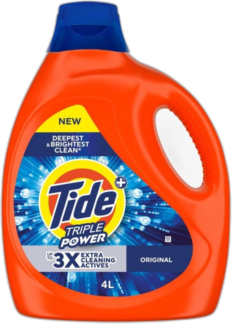 Triple Power Original Liquid Detergent, 4L - Image 1