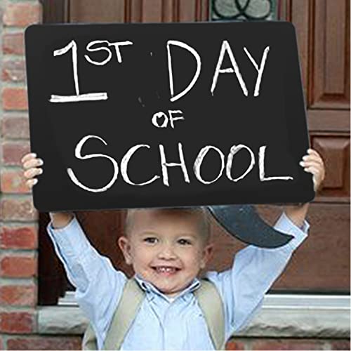 NEWNEWSHOW 8.7x12 Inch Erasable Message Board Sign with Hanging String, Store Signs Chalkboard, Menu Chalkboard, Message Board, Bar and Special Event Decorations, Double-Sided Painting - Image 4