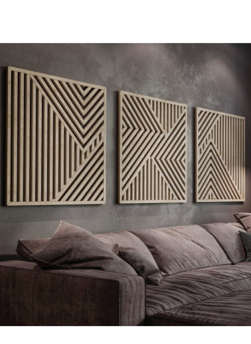naqsh Geometric Portrait - 3 Pieces  - Image 2